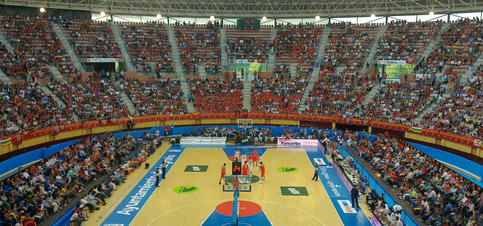 Foto de un evento en LaRibera Arena de Logroño